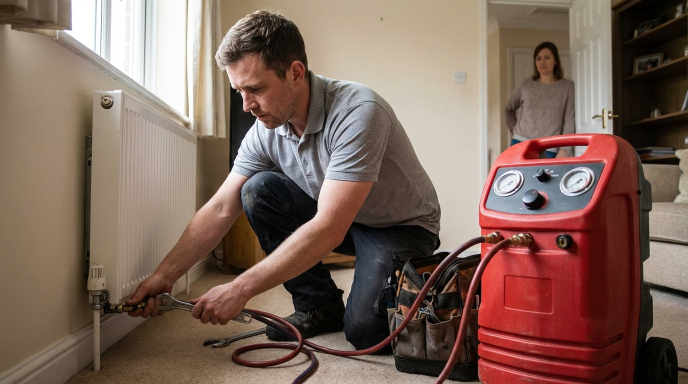 Professional Powerflushing in Basildon - Watermark Plumbing